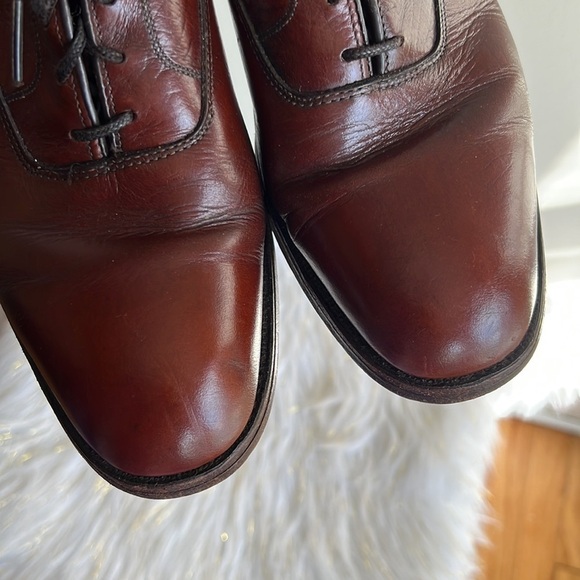 Crown Imperial brown leather shoes 9D main image 6
